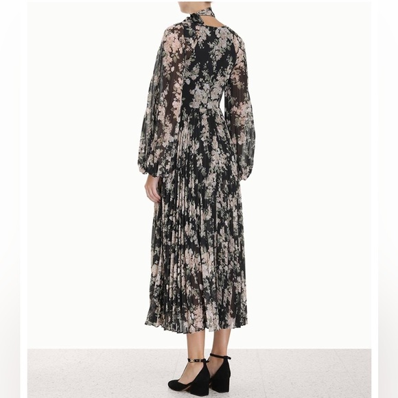 ZIMMERMANN NWT- Floral Pleat Dress - Picture 3 of 8